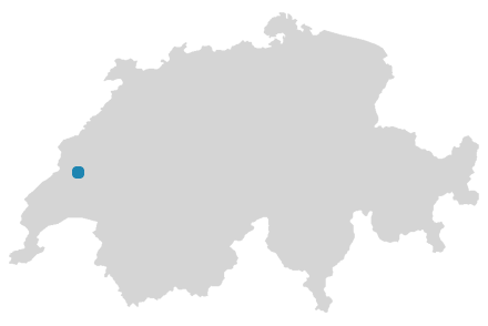 Schweizkarte: Wo ist Belmont-sur-Yverdon?